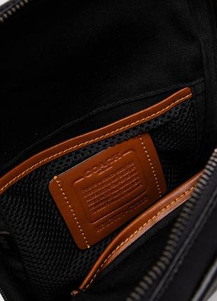 🦁 coach gotham pack in signature canvas/black 18 х 31 х 8 см 3