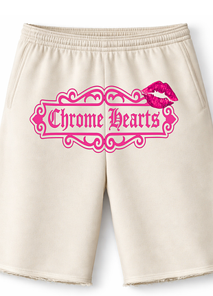 Чоловічі оверсайз шорти chrome hearts