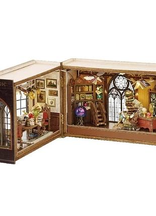 Румбокс «школа магии» — 3d миниатюрный домик diy