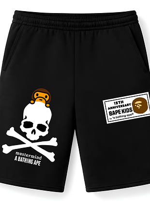 Чоловічі оверсайз шорти bape