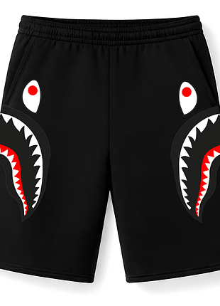Мужские оверсайз шорты bape