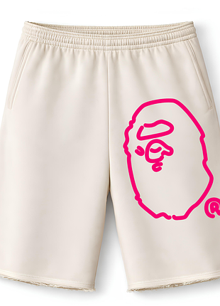 Мужские оверсайз шорты bape