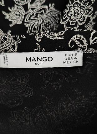 Вискозное платье mango 5