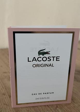 Пробник оригінал lacoste original for her від lacoste fragrances