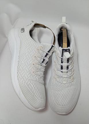 Белые кроссовки skechers,женские, размер 39