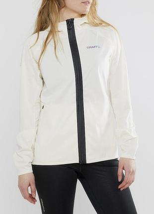 Куртка жіноча для бігу craft hydro jacket w tofu розмір int-xs
