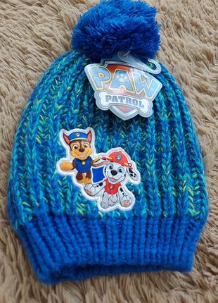 Шапка мальчику 52р щенячий патруль paw patrol
