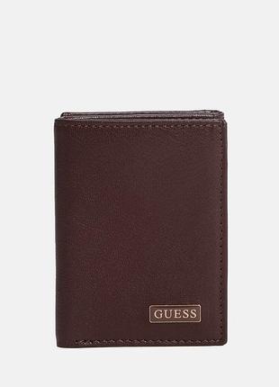 Кожаный кошелек alex guess