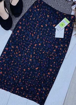 Нова літня спідниця marks&spencer l міді спідниця тонка жіноча спідниця по фігурі