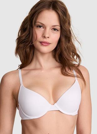 Базовый бюстгальтер push-up victoria's secret pink