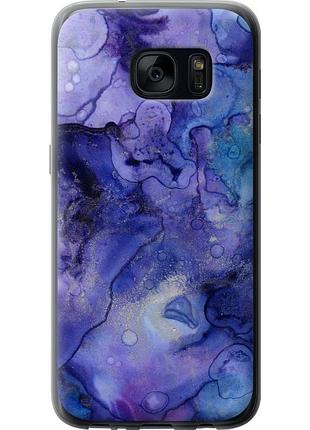 Чехол 2d пластиковый на телефон samsung galaxy s7 g930f мрамор 7 "4802t-106-58250"