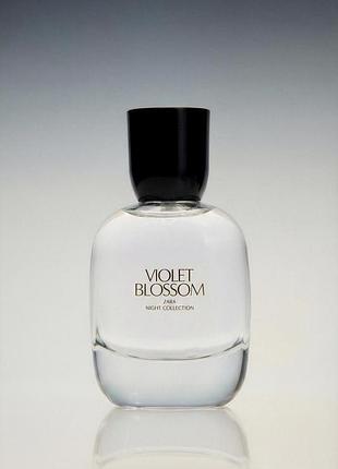 Жіночі парфуми zara violet blossom 30 мл (індивідуальне упакування)