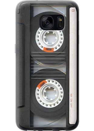 Чехол 2d пластиковый на телефон samsung galaxy s7 g930f кассета "876t-106-58250"