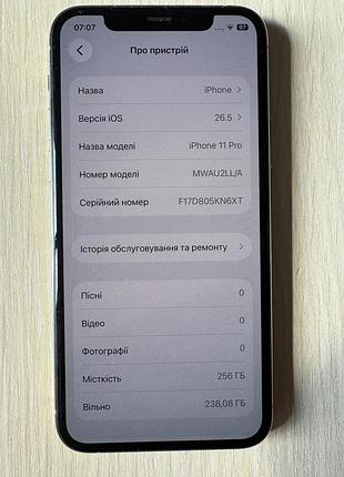 Продам iphone 11 pro 256 gb 7