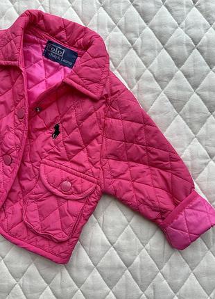 Дитяча стебана куртка polo  ralph lauren. на 6-12 м