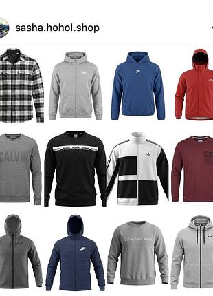 Adidas худі nike tech fleece чоловіча кофта jordan the north face