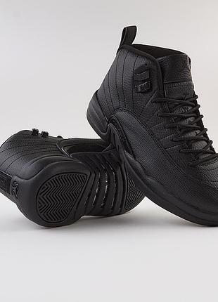Кросівки унісекс air jordan 12 retro black