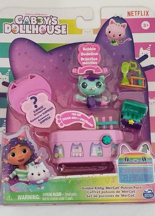 Ігровий набір bobble kitty baby box crafty pack gabby's dollhouse