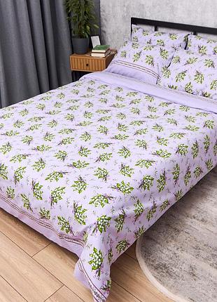 Комплект постільної білизни moon&star бязь gold люкс sunny bloom king size 220x240 наволочки 4х70х70