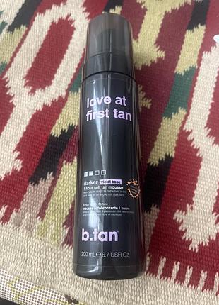Мус для автозасмаги b.tan love at first tan tan mousse 200 мл