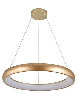 Подвесная светодиодная люстра horoz electric essence 48w 4000k rose gold