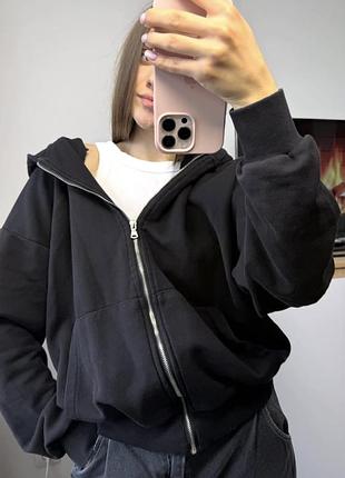 Худи зип на замке h&amp;m
