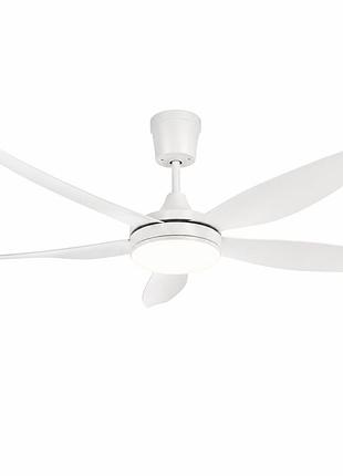 Потолочная светодиодная люстра-вентилятор horoz electric aerostar-56 3cct 45w с пультом