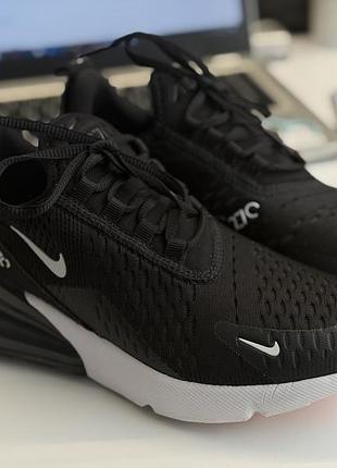 Оригинальные кроссовки nike air max 270 black white