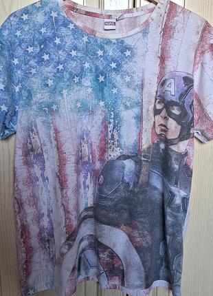 Футболка captain america