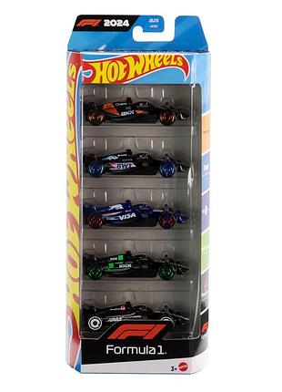 Набір hot wheels формула 1, 5 шт