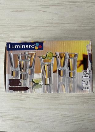 Набор рюмок 6 штук по 50 мл luminarc