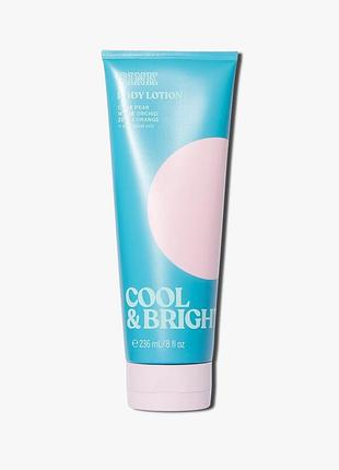 Парфюмированный лосьон для тела cool &amp; bright victoria's secret pink