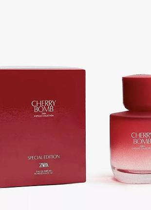 Парфумована вода для жінок zara cherry bomb 90 мл індивідуальне упакування