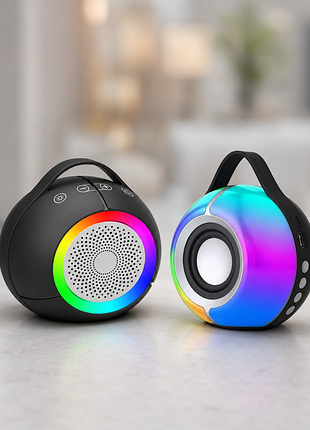 Портативна bluetooth колонка sy-333 white rgb