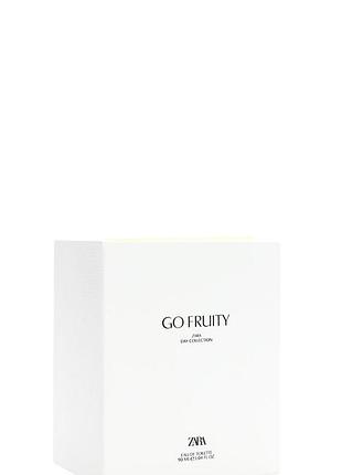Парфумована вода для жінок zara go fruity 90 мл індивідуальне упакування