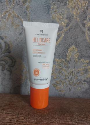 Тональний сонцезахисний гель-крем з spf 50