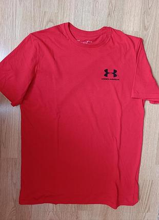 Футболка из хлопка,размер м, фирмы under armour
