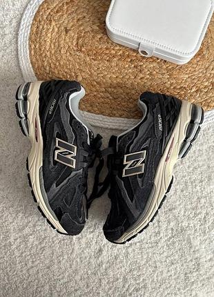 Стильные женские кроссовки new balance 1906d protection pack purple black grey beige