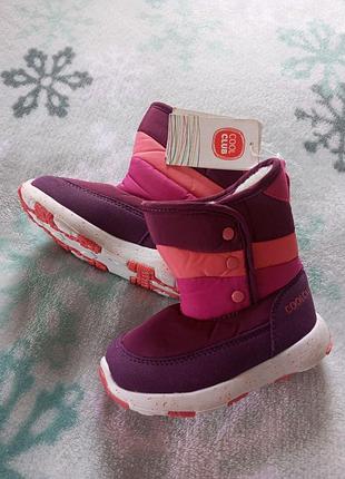 Детские зимние сапожки cool club