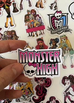 Наклейки/наліпки з monster high