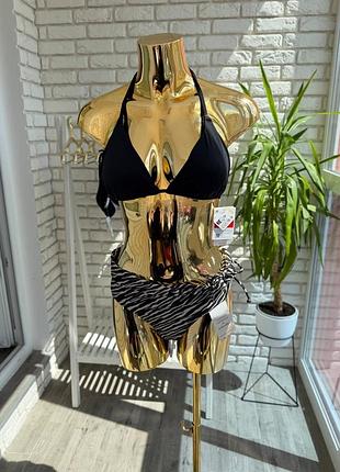 👙купальник👙 роздільний eur 40 l hunkemoller c&а зебра