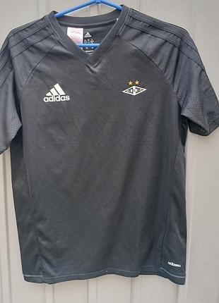Мужская подросточная спортивная футболка adidas.