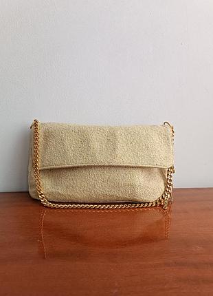 Сумка paul smith women 28 cm*16 cm , miami з золотистой ручкой цепью