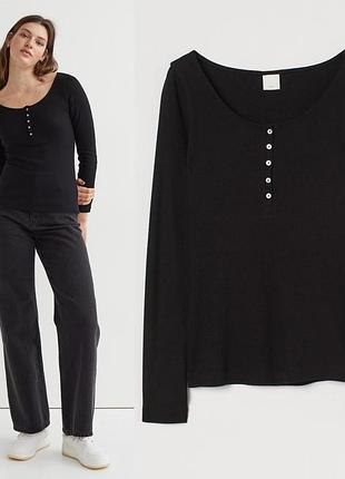 Топ в рубчик h&m