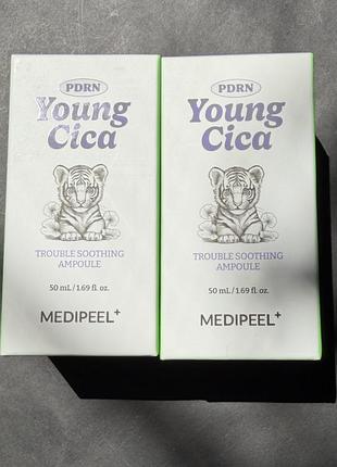 Ампула medipeel young cica pdrn trouble soothing ampoule 50ml