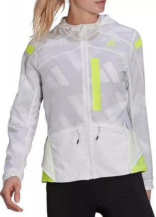 Куртка с капюшоном adidas marathon jkt w