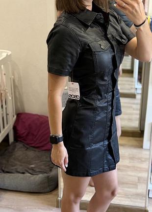 Сукня asos зі штучної шкіри, нова з біркою 3