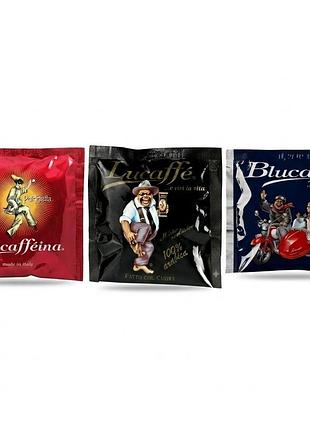 Набор кофе в чалдах lucaffe 3 вида элит 150 шт