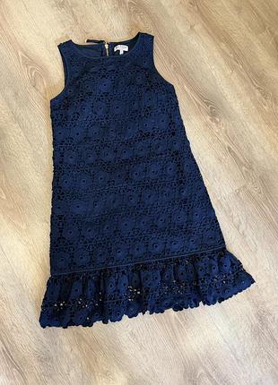 Juicy couture кружевное платье, размер xs (us 2)