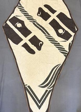 Hermes diamond scarf шарф